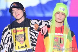 DXTEEN大久保波留＆寺尾香信、ランウェイサプライズ登場 個性的デザイン衣装着こなす【TGCしずおか2025】 画像