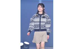 “モデルプレス読者モデル”舩木菜々、ミニスカートから美脚眩しいランウェイ【TGCしずおか2025】 画像