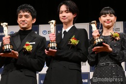 「ぼくのお日さま」池松壮亮、新人賞・越山敬達＆中西希亜良を称賛 関係構築のため寿司へ「何回も食べさせました」【第98回キネマ旬報ベスト・テン】 画像