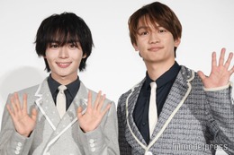 なにわ男子・大西流星＆藤原丈一郎、互いのギャップを暴露「おかしいか！？」客席にツッコミ【劇場版 忍たま乱太郎 ドクタケ忍者隊最強の軍師】 画像
