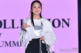平祐奈、甘めカジュアルコーデ披露 笑顔でランウェイウォーク【TGC2025S/S】 画像