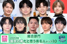 ＜3月6日は弟の日＞2025年版「国民の弟」決定 トップ10発表【モデルプレス国民的推しランキング】 画像