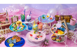 「リトル・マーメイド」限定カフェが東京・大阪・愛知で順次開催 アリエルの白オムライスやアフヌンなど 画像
