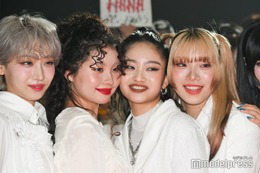 HANA、KOHARUセンターのカマキリダンスで沸かす デビュー前に圧巻ステージ【MTV VMAJ レッドカーペット】 画像