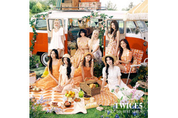 TWICE、新ビジュアル解禁 春らしい雰囲気【#TWICE5】 画像