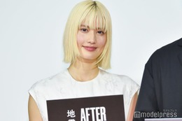 橋本愛、涙目で語った震災への思い「地震の余波の上に私たちの人生がある」【地震のあとで】 画像
