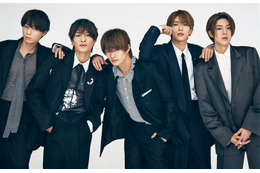 ACEes、“これから”への思い語る 5人で企画「装苑男子」登場 画像