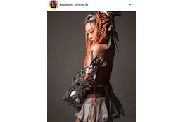倖田來未、オレンジヘアのサイバーパンク風SHOTに絶賛の声「かっけー！！」「美しすぎ」 画像