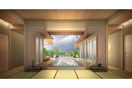 富士山が眼前に！強羅花壇の新たな温泉宿「GORA KADAN FUJI」2025年夏開業へ 画像