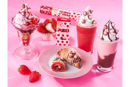 サンマルクカフェ、アポロと初コラボ！特別仕様チョコクロや“飲むアポロ”スムージーなど4品 画像