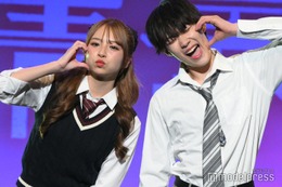 「今日好き」“しょうせら”土屋惺来＆角田翔カップル、ルダハートが可愛い 笑顔弾けるステージ【青春祭2025】 画像