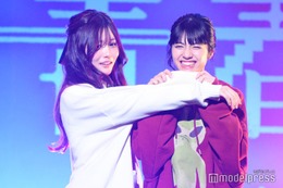 「今日好き」向井怜衣＆田仲埜愛、ペアランウェイでハグ ぶっちゃけ場面も「おもんないんじゃ」【青春祭2025】 画像