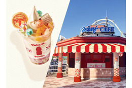 USJ、ヤクルトと協業のソフトクリームサンデーを期間限定で提供 画像