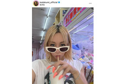 倖田來未、台湾グルメを堪能する“食い倒れ”SHOTに反響「お顔が小さすぎる」「全てが可愛い」 画像