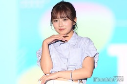 辻ちゃん長女・希空（のあ）、ストライプシャツで夏先取り 20年越しに母と同じ万博仕事「不思議な気持ちと嬉しい気持ちでいっぱい」【TGC大阪・関西万博】 画像