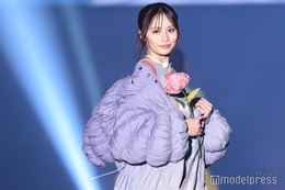 CANDY TUNE⽴花琴未、キュートにウインク グラデコートが印象的【TGC熊本2025】 画像