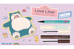 ラブ・ライナー、ポケモンデザインのリキッドアイライナーとマスカラが数量限定で発売