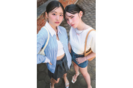 超ときめき宣伝部・菅田愛貴＆杏ジュリアが美脚披露 “シンクロメイク”にも挑戦