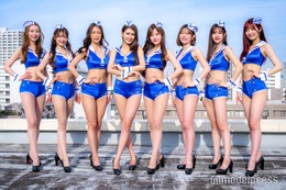 K-1ラウンドガール「K-1 GIRLS 2025」集結 お披露目会見で美脚輝く