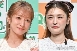 石川梨華＆辻希美、モー娘。“同期”2ショット公開「デビュー25周年おめでとう」「激エモ」の声
