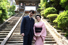 次期朝ドラ「ばけばけ」高石あかり＆トミー・バストウ、松江で撮影開始「早くみなさんに作品をお届けしたい」 画像