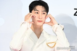 MONSTA Xヒョンウォン、除隊後初来日 キム・ヘユン＆THE BOYZヨンフンとの衣装コンセプトは「姫を見つめる王子たち」【ASEA 2025 レッドカーペット】 画像