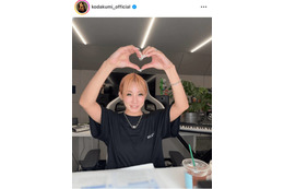 倖田來未、自然体な魅力がつまった生配信SHOTに反響「可愛いいい」「めちゃ綺麗」