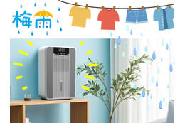 「マイ除湿器」を持つ人が増加中。この季節に欲しい家電No.1！「快適すぎてもう手放せない」「あるとなしでは大違い」