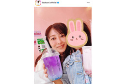 飯田圭織、7歳娘とパシャリ！希望を叶えて“原宿デート”「娘の目もキラキラとしていて可愛かったぁ」