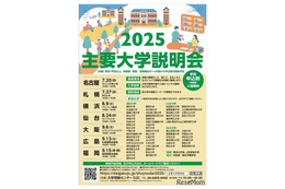 【大学受験】国公私立57大学「主要大学説明会」全国7会場