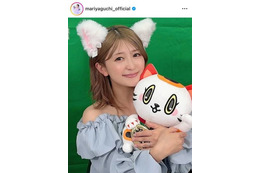 「可愛いお母さん」矢口真里、ネコミミSHOTに反響「全然変わらない可愛さ」