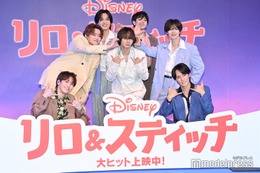 トラジャ中村海人、7人揃ってのステージに歓喜「リロ＆スティッチ」日本版エンドソング披露