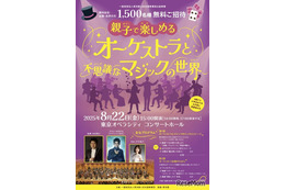 【夏休み2025】東京都「親子で楽しむオーケストラ」1,500名招待