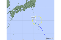 【台風2号】熱帯低気圧に変化、八丈島周辺は24日夜から大雨に警戒