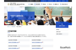 麻布の大学合格実績2025、東大83人・早慶309人
