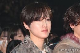 INI尾崎匠海、金髪イメチェンにファン歓喜 トレンド入りの反響「キラキラ倍増」「透明感」【THE MUSIC DAY 2025】