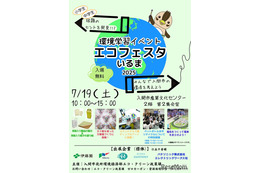 【夏休み2025】宿題に役立つ「エコフェスタいるま」環境問題を学ぶ7/19