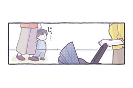 お散歩中に赤ちゃんに遭遇。まるで天使…可愛さの破壊力がヤバすぎた件【ちっちゃなやさしさに、今日も救われてます ＃16】 画像