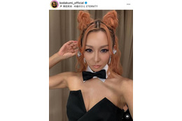 倖田來未、美デコルテ全開！ラッツ＆スター風SHOTに絶賛の声「スタイル完璧」「似合いすぎ」