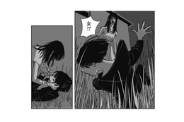 襲ってきた黒い影の正体は「女」!? …死んでないよね？【愚か者の身分 #10】