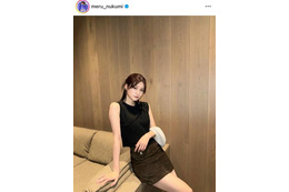 めるる、すらり美脚＆スタイルの良さが際立つ夏コーデに「見事なプロポーション」「美しすぎる」の声 画像