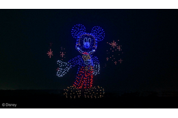 【ディズニー】夜空を彩るドローンショー“マジック・イン・ジ・エア”が帰って来る！初回は8月2日の足利花火大会