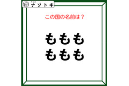 クイズです！「この図が表す国は？」「も」の状態から導きましょう【難易度LV２.・甘口】