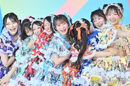 CUTIE STREET、デビューの地「TIF」で2年目意気込み ドーリー衣装で登場「8人でいろんな道を進んでこれました」【TIF2025】