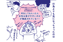 「女性がどうしたら喜ぶか」訓練されたセラピストのテク炸裂！好奇心強めの私がとった「ある行動」【マンガ・女性用風俗】