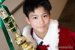 “日本一のイケメン中学一年生”白坂洵葵くん、Snow Man目黒蓮に憧れ 夢は俳優「自分も追いつけるように」【「中一ミスターコン2025」インタビュー】
