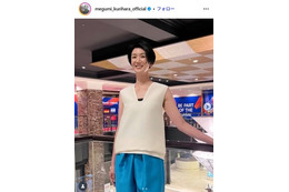 元バレーボール日本代表・栗原恵、長男を顔出し 親子で遊ぶ仲良し2ショットに「幸せそう」「癒される」の声