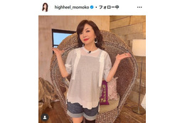 ハイヒール・モモコ、イケメン次男顔出し GLAY・TAKURO＆岩堀せり一家とLAでの食事ショット公開