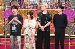 佐藤健率いる劇中バンド・TENBLANK、バラエティー初登場 SixTONESと真剣勝負【Golden SixTONES】