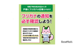 ハガキが届いたら要確認！戸籍フリガナの変更は1年以内に